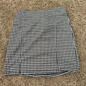 Women’s plaid skirt